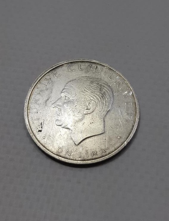 1960 DARBESİ HATIRA GÜMÜŞ 10 LİRA