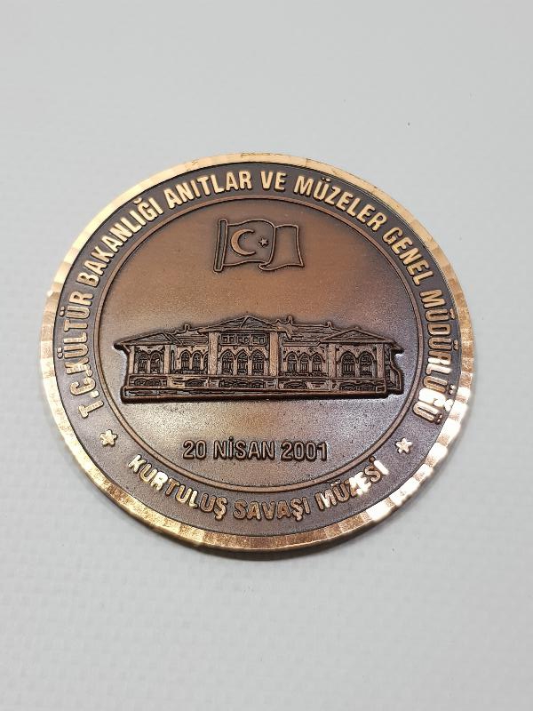 2001 KURTULUŞ SAVAŞI MÜZESİ AÇILIŞ HATIRASI NADİR MADALYA