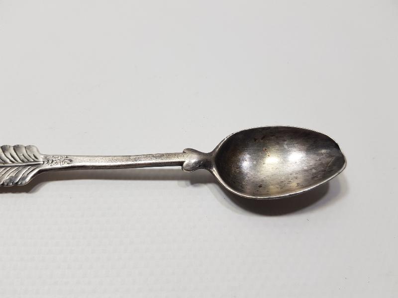 OSMANLI DÖNEMİ TUĞRALI GÜMÜŞ MAMA KAŞIĞI