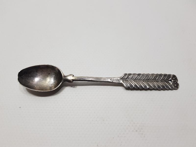 OSMANLI DÖNEMİ TUĞRALI GÜMÜŞ MAMA KAŞIĞI