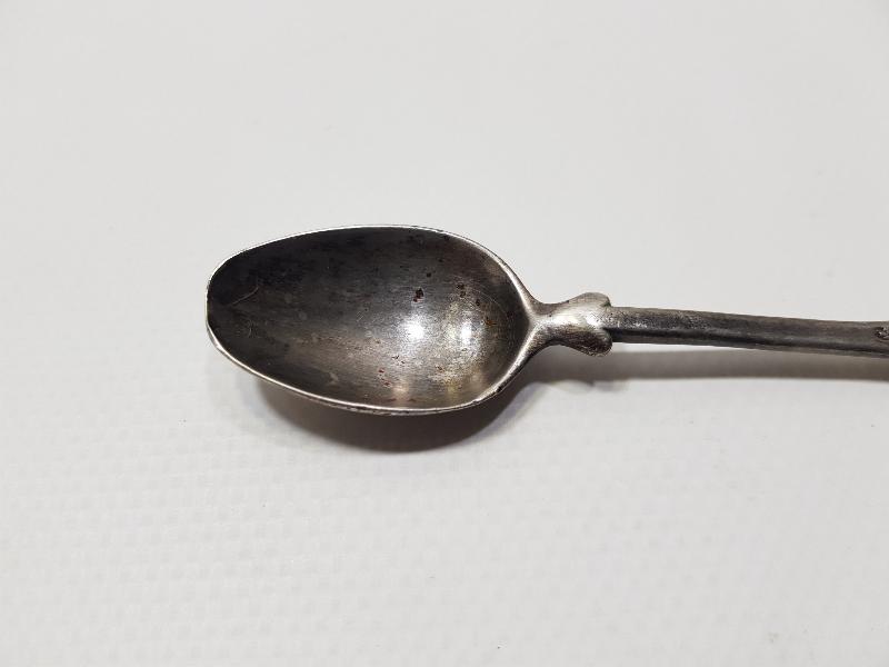 OSMANLI DÖNEMİ TUĞRALI GÜMÜŞ MAMA KAŞIĞI