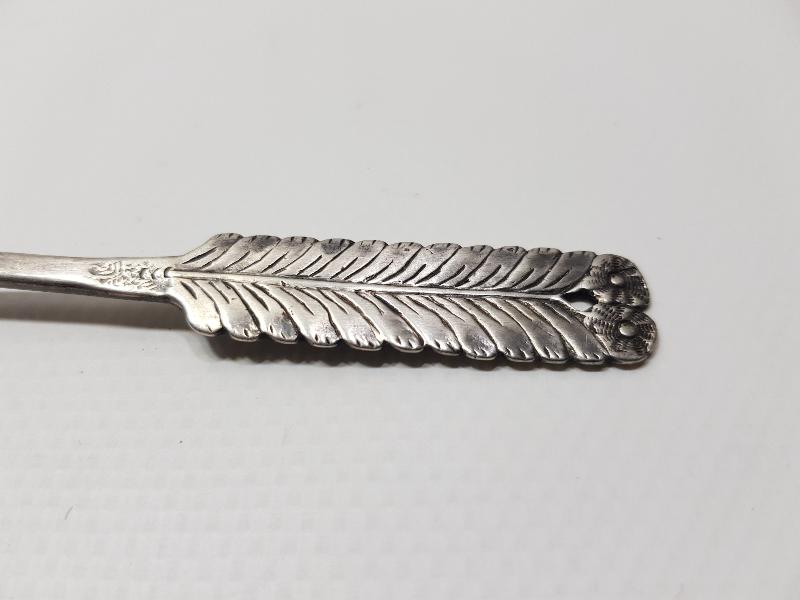 OSMANLI DÖNEMİ TUĞRALI GÜMÜŞ MAMA KAŞIĞI