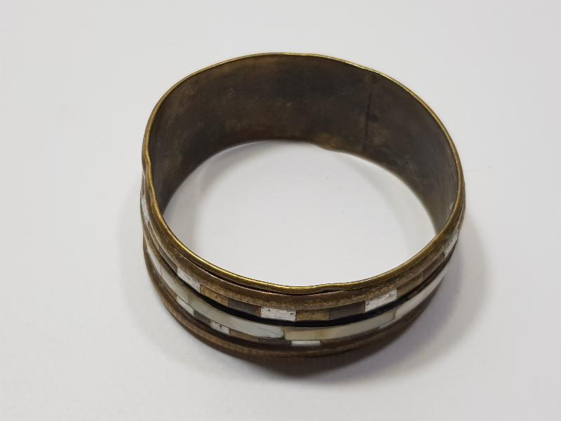 SEDEF İŞLEMELİ ANTİKA BİLEZİK