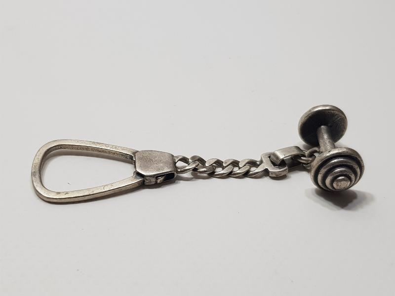 TÜRKİYE HALTER FEDERASYONU HALTER KONULU GÜMÜŞ ANAHTARLIK