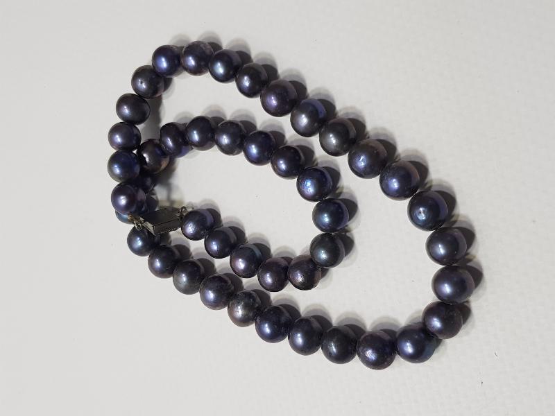 ANTİKA SİYAH İNCİ GERDANLIK