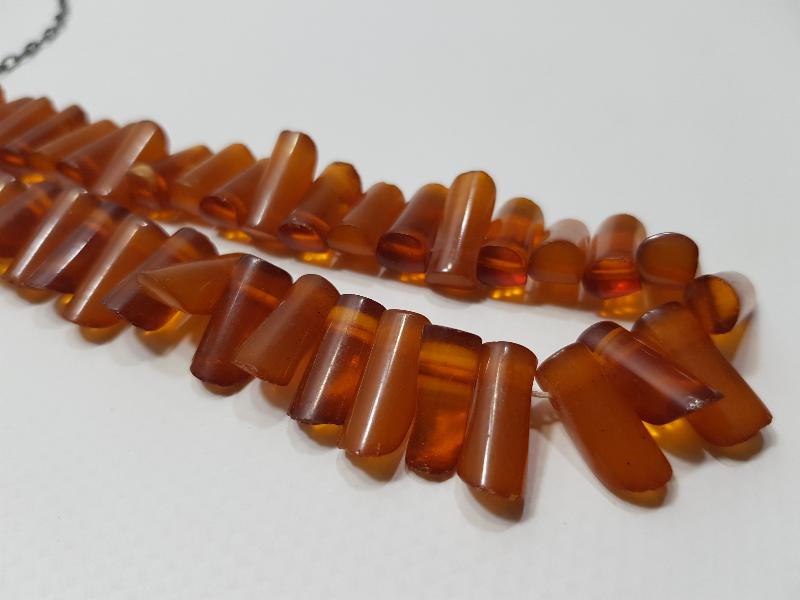 ANTİKA DAMLA KEHRİBAR KOLYE GERDANLIK