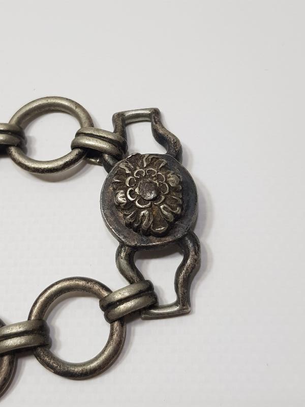 OSMANLI DÖNEMİ ÇOK NADİR GÜMÜŞ KÖPEK TASMASI