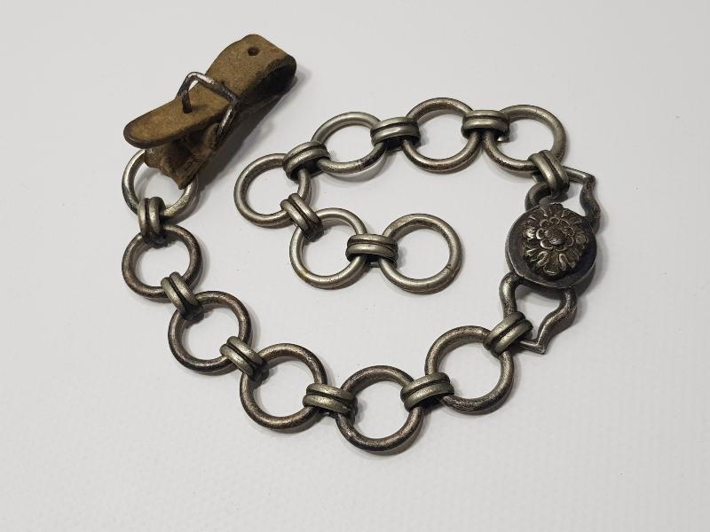 OSMANLI DÖNEMİ ÇOK NADİR GÜMÜŞ KÖPEK TASMASI