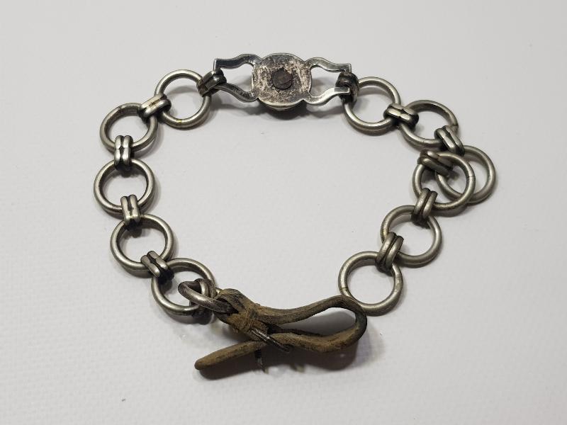 OSMANLI DÖNEMİ ÇOK NADİR GÜMÜŞ KÖPEK TASMASI