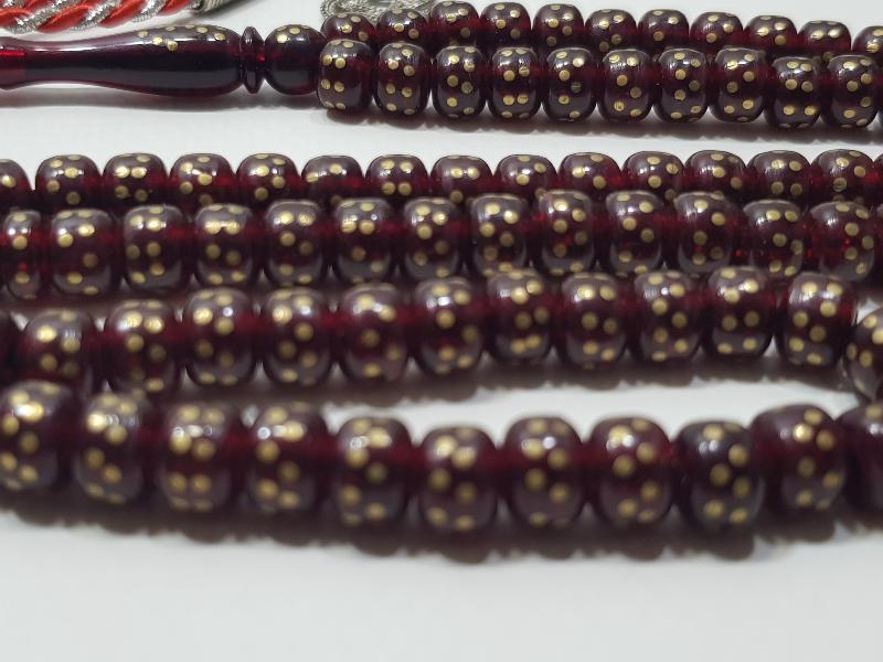 ÜZERİ PİRİNÇ ÇAKMA 99LUK NAMAZ TESPİHİ