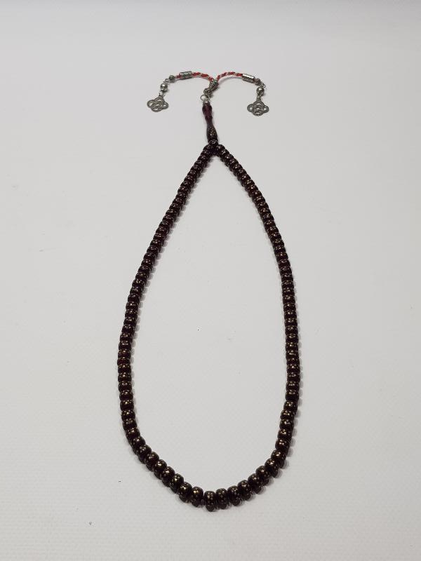 ÜZERİ PİRİNÇ ÇAKMA 99LUK NAMAZ TESPİHİ