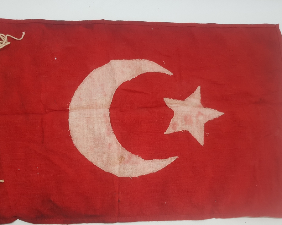 1. DÜNYA SAVAŞI DÖNEMİ OSMANLI ASKERİ BAYRAK