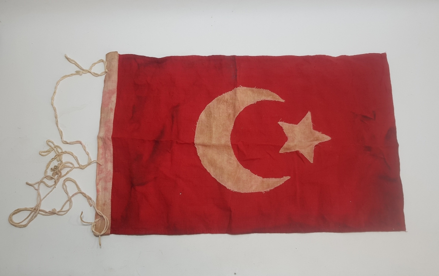 1. DÜNYA SAVAŞI DÖNEMİ OSMANLI ASKERİ BAYRAK