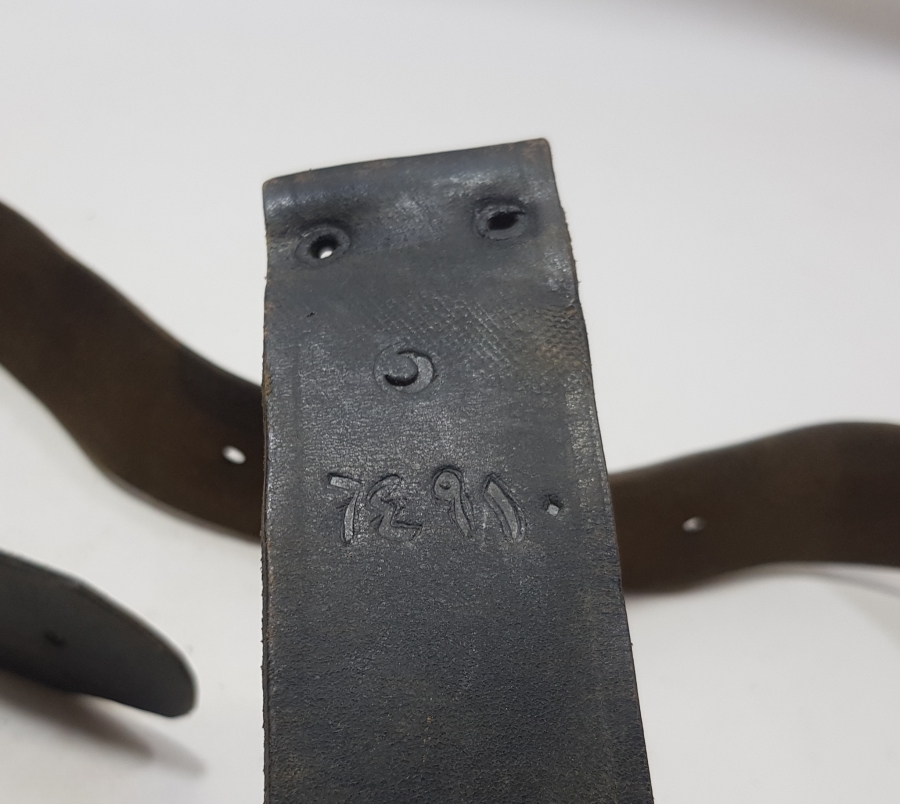 OSMANLI DÖNEMİ ÜZERİ YAZILI SUBAY KEMERİ