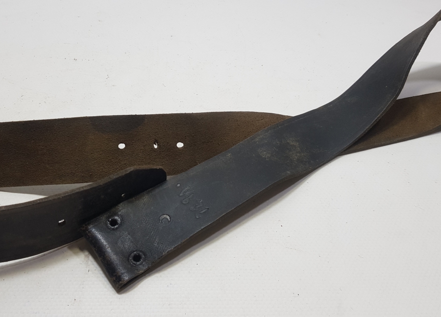 OSMANLI DÖNEMİ ÜZERİ YAZILI SUBAY KEMERİ