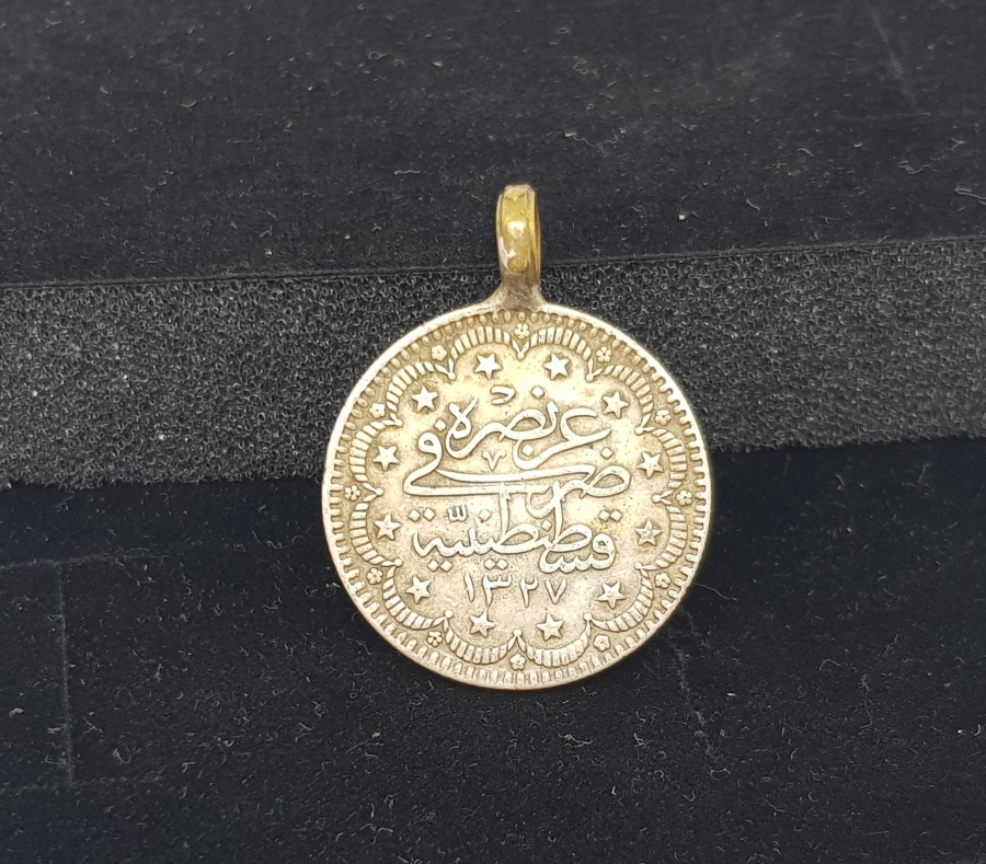 MEHMET REŞAT HAN DÖNEMİ GÜMÜŞ 5 KURUŞ