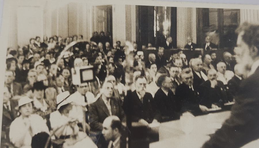 2. TÜRK TARİH KONGRESİ KONULU ÇOK NADİR ATATÜRK FOTOĞRAFI