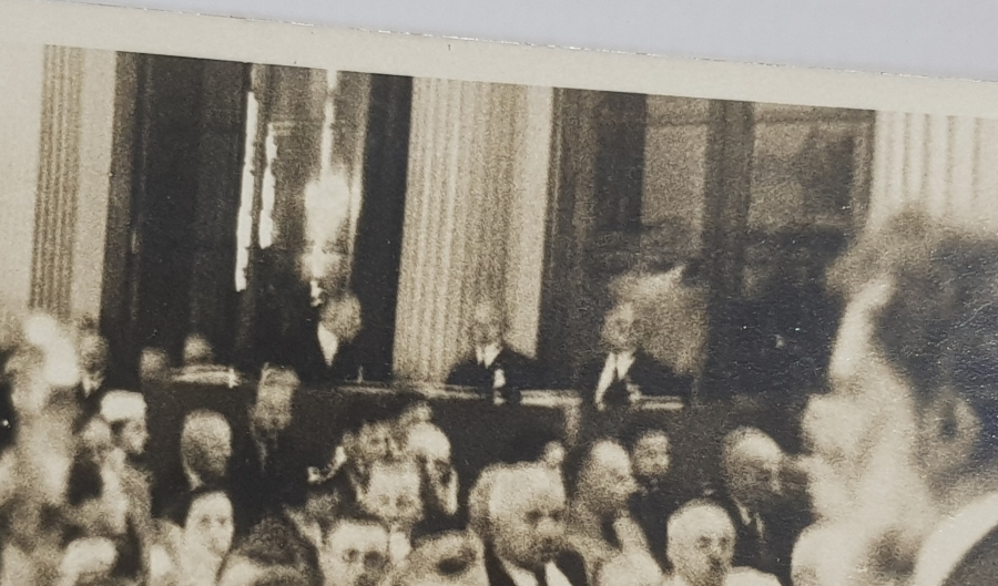 2. TÜRK TARİH KONGRESİ KONULU ÇOK NADİR ATATÜRK FOTOĞRAFI