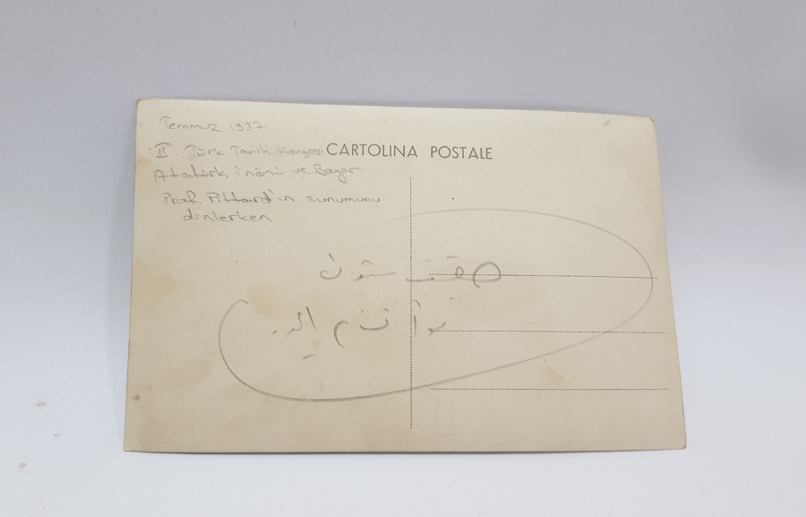 2. TÜRK TARİH KONGRESİ KONULU ÇOK NADİR ATATÜRK FOTOĞRAFI