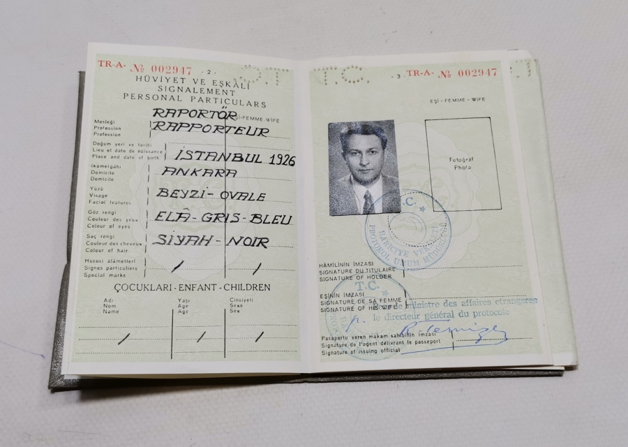 1960 YILI TÜRK PASAPORTU