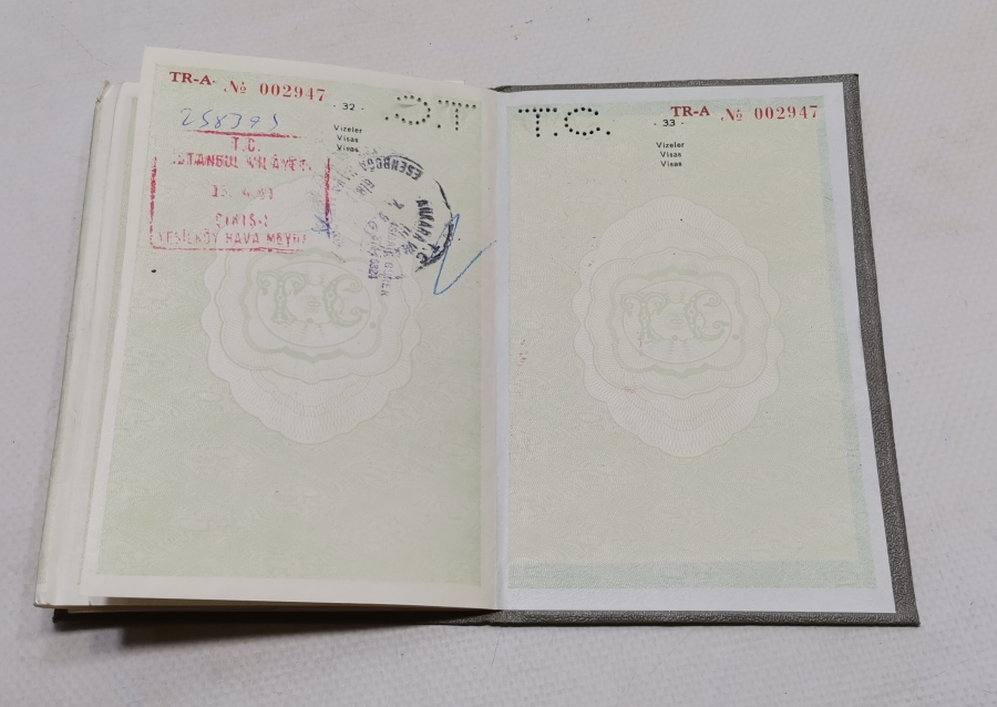 1960 YILI TÜRK PASAPORTU