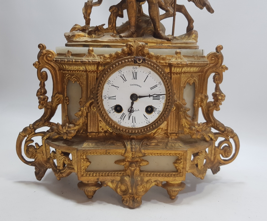 1850LERDEN BAŞLARI BÜYÜK BOY ŞÖMİNE SAATİ