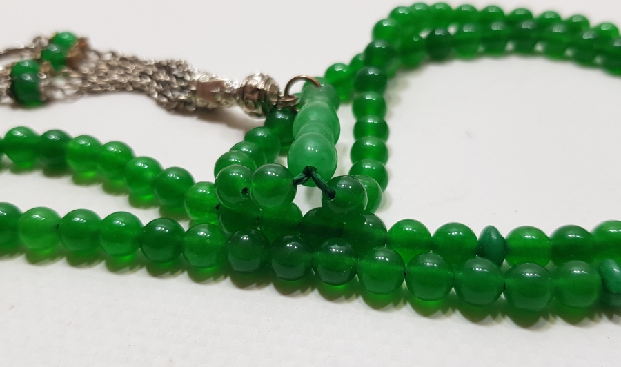 AKİKTEN MAMUL 99LUK ANTİKA NAMAZ TESPİHİ