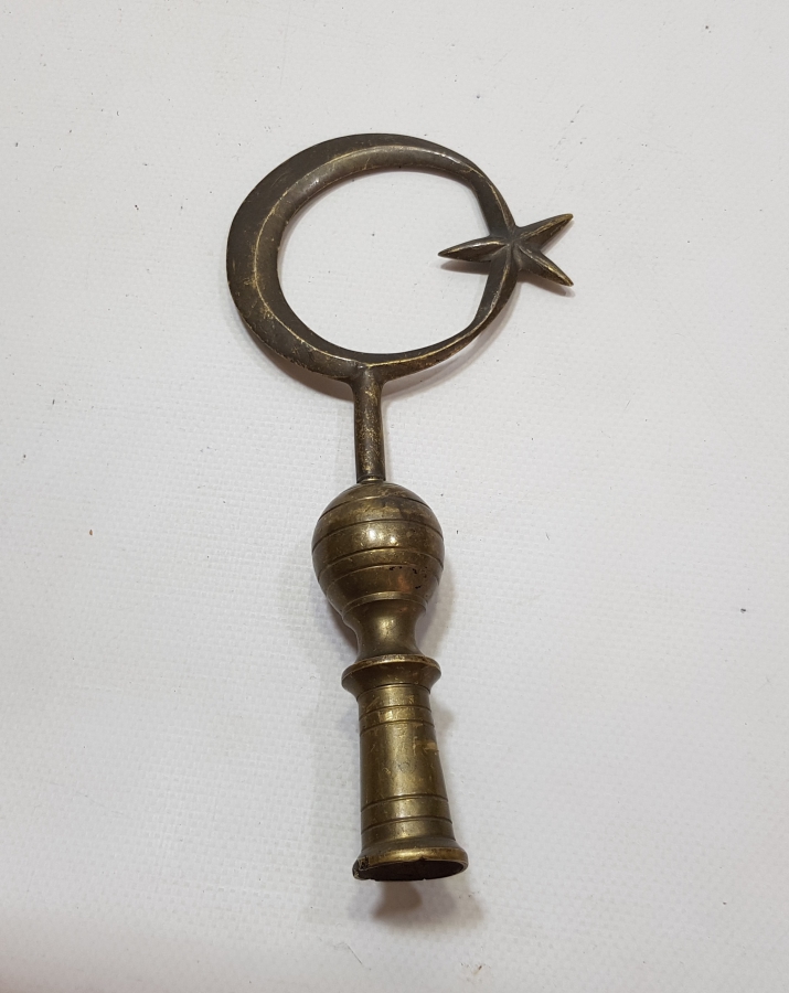 OSMANLI DÖNEMİ AY YILDIZLI SANCAK ALEMİ