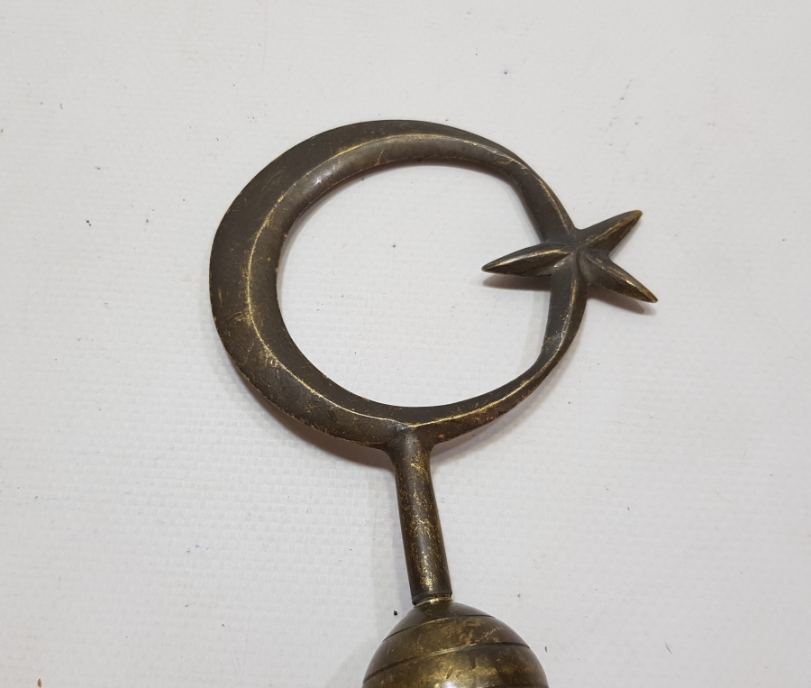 OSMANLI DÖNEMİ AY YILDIZLI SANCAK ALEMİ