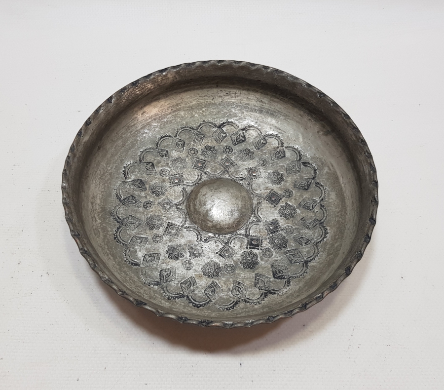 OSMANLI DÖNEMİ EL YAPIMI BAKIR HAMAM TASI