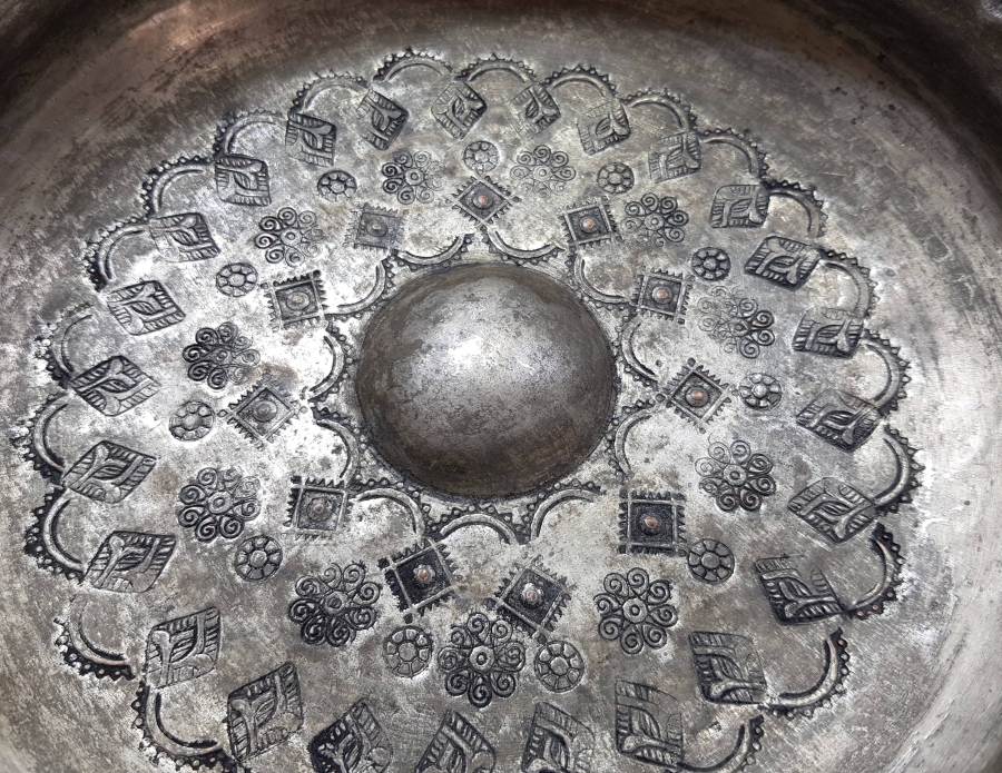 OSMANLI DÖNEMİ EL YAPIMI BAKIR HAMAM TASI