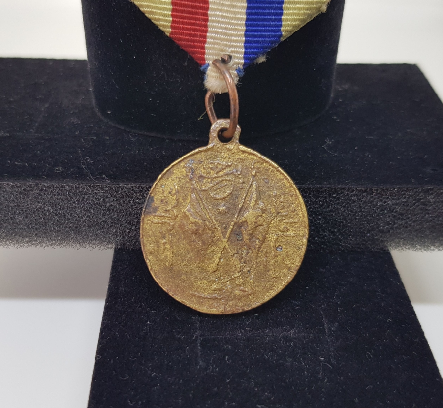 ORİJİNAL KURDELASIYLA OSMANLI DÖNEMİ NADİR MEŞRUTİYET MADALYASI