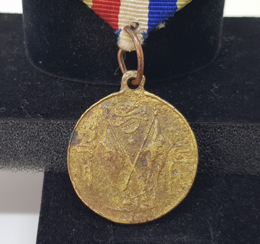 ORİJİNAL KURDELASIYLA OSMANLI DÖNEMİ NADİR MEŞRUTİYET MADALYASI