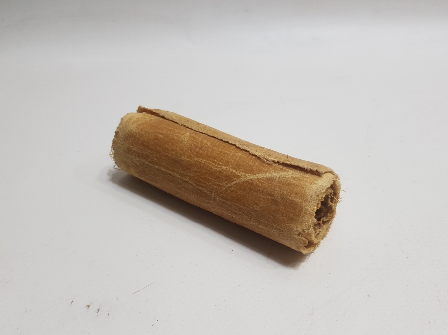 ORİJİNAL BALMUMUYLA ÜZERİ EBCED VE DUALARLA DOLU ASKER HAMAYILI