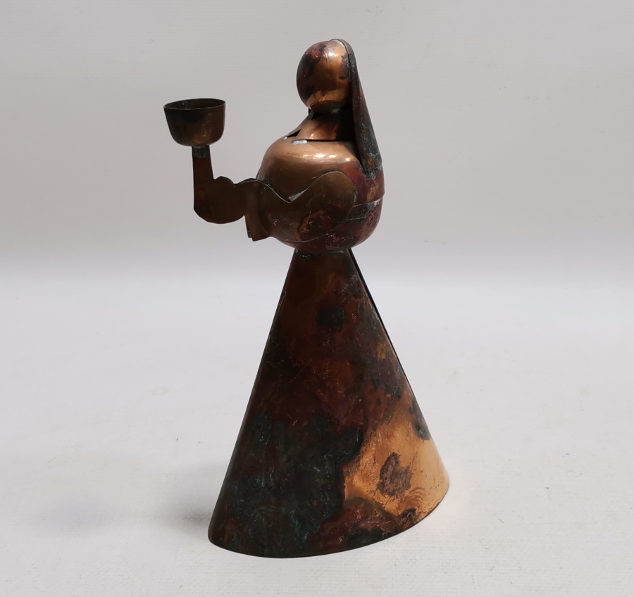 MERYEM ANA FORMUNDA YAPILMIŞ ANTİKA MUMLUK