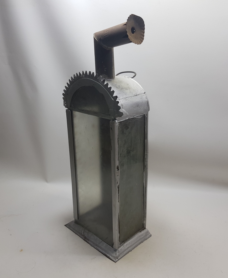 OSMANLI DÖNEMİ EL YAPIMI GAZ LAMBALIĞI