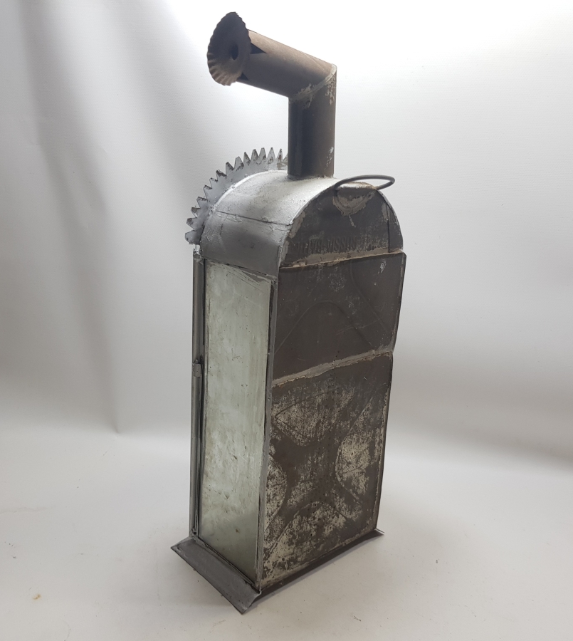 OSMANLI DÖNEMİ EL YAPIMI GAZ LAMBALIĞI