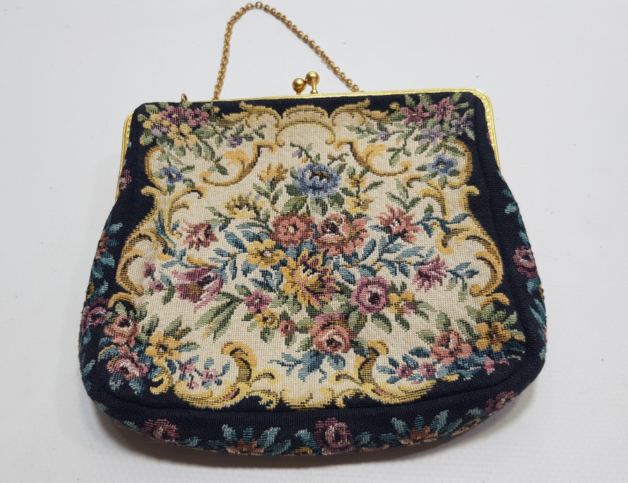 ANTİKA GOBLEN GECE ÇANTASI