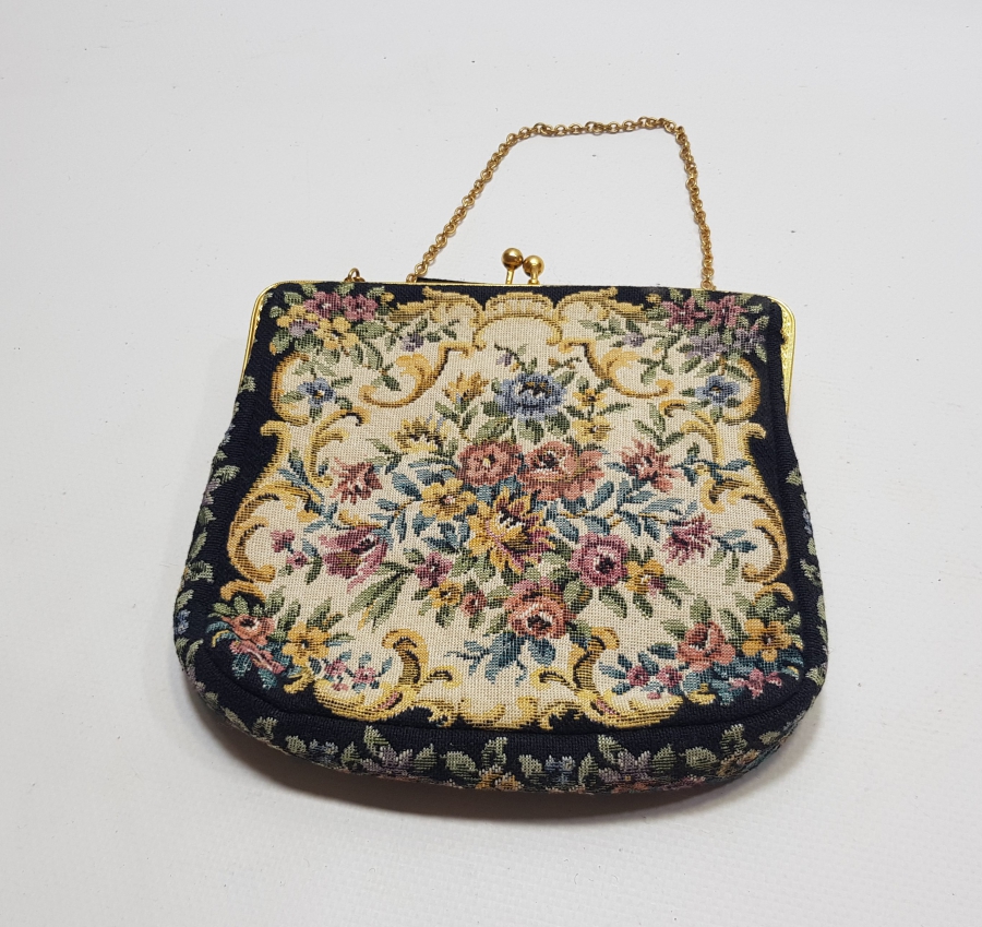 ANTİKA GOBLEN GECE ÇANTASI