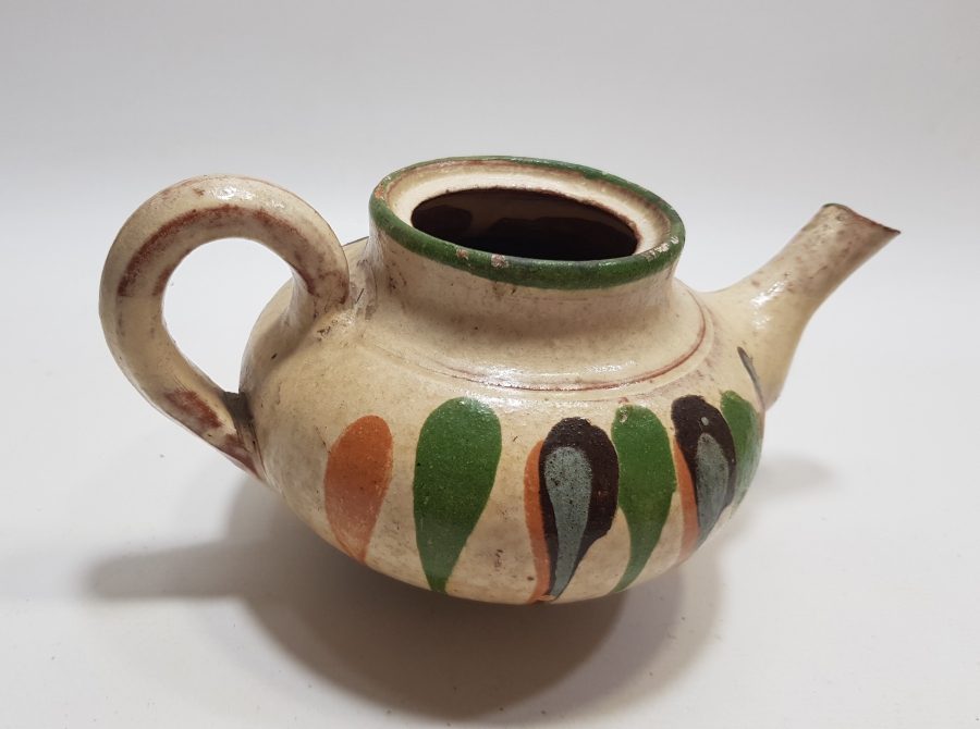 OSMANLI DÖNEMİ KINIK İŞİ NADİR ŞİFACI ÇAYDANLIĞI