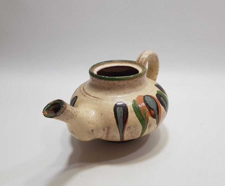 OSMANLI DÖNEMİ KINIK İŞİ NADİR ŞİFACI ÇAYDANLIĞI