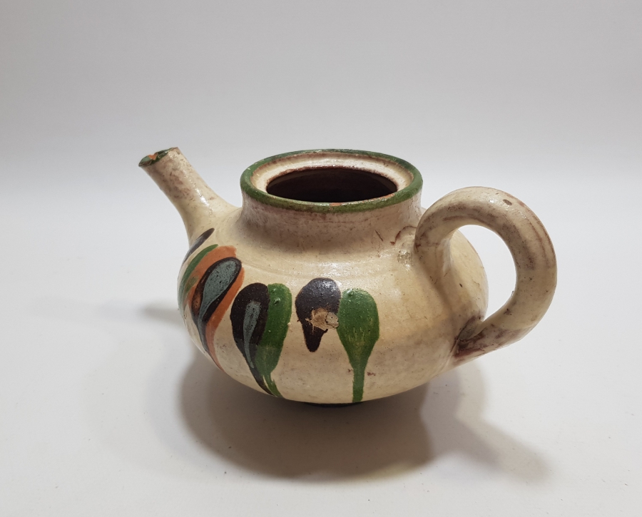 OSMANLI DÖNEMİ KINIK İŞİ NADİR ŞİFACI ÇAYDANLIĞI