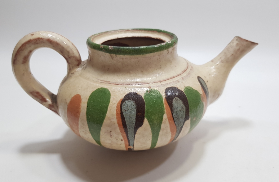 OSMANLI DÖNEMİ KINIK İŞİ NADİR ŞİFACI ÇAYDANLIĞI