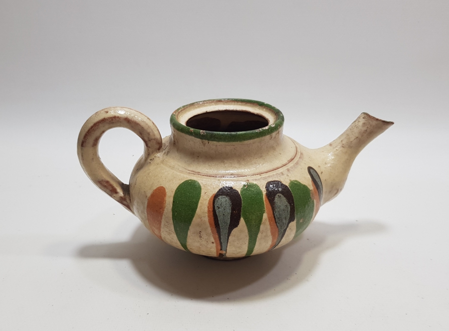 OSMANLI DÖNEMİ KINIK İŞİ NADİR ŞİFACI ÇAYDANLIĞI