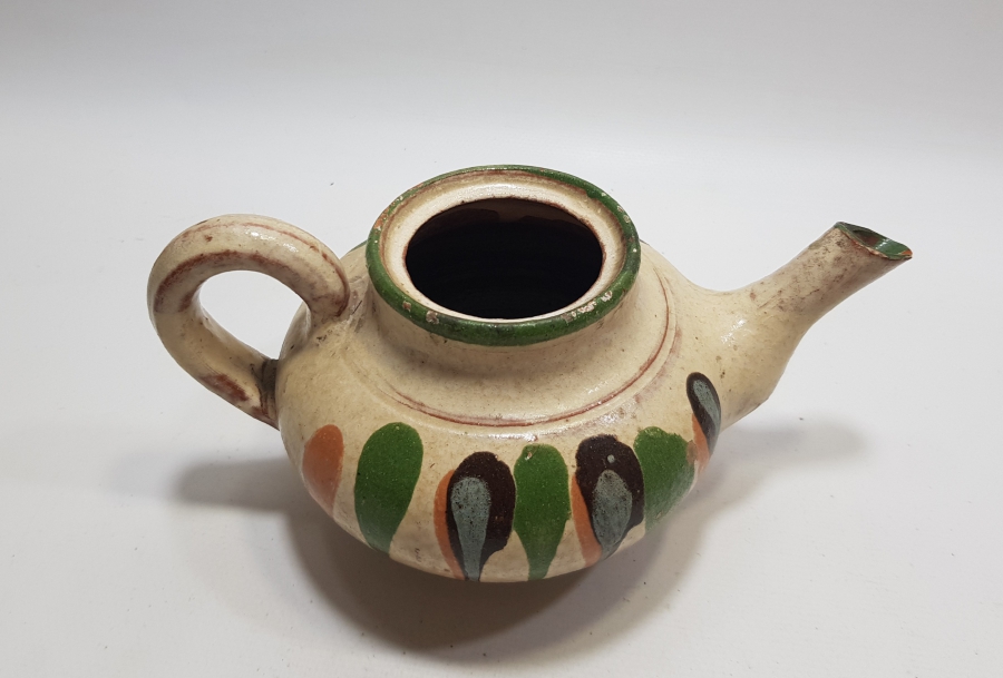 OSMANLI DÖNEMİ KINIK İŞİ NADİR ŞİFACI ÇAYDANLIĞI