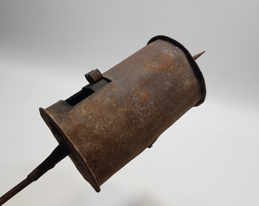 OSMANLI DÖNEMİ NADİR FORMDA KAHVECİ İŞİ KAHVE KAVURGASI