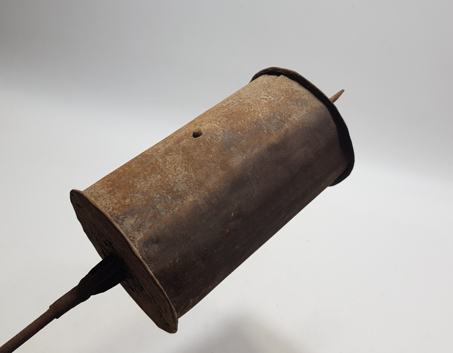 OSMANLI DÖNEMİ NADİR FORMDA KAHVECİ İŞİ KAHVE KAVURGASI