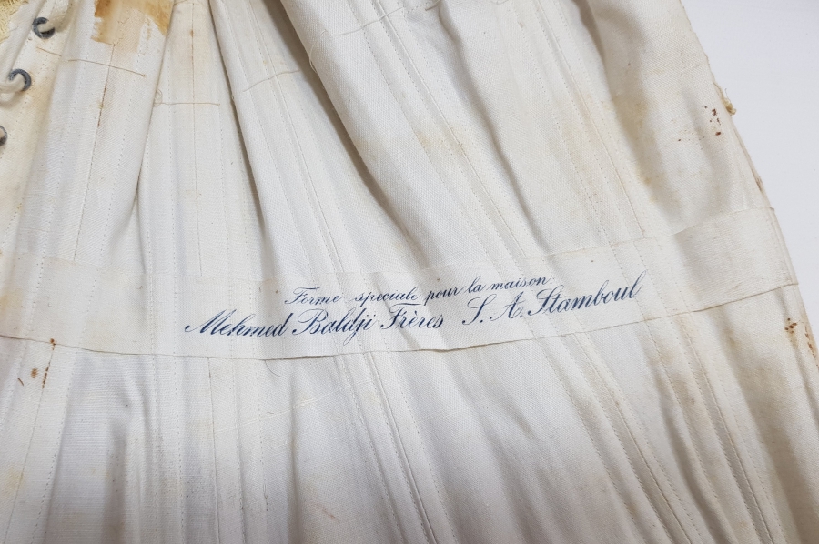 ÜZERİNDE ETİKETİYLE OSMANLI DÖNEMİ ÇOK NADİR KORSE