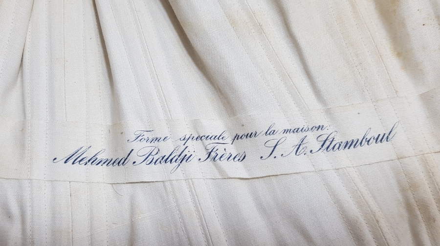 ÜZERİNDE ETİKETİYLE OSMANLI DÖNEMİ ÇOK NADİR KORSE