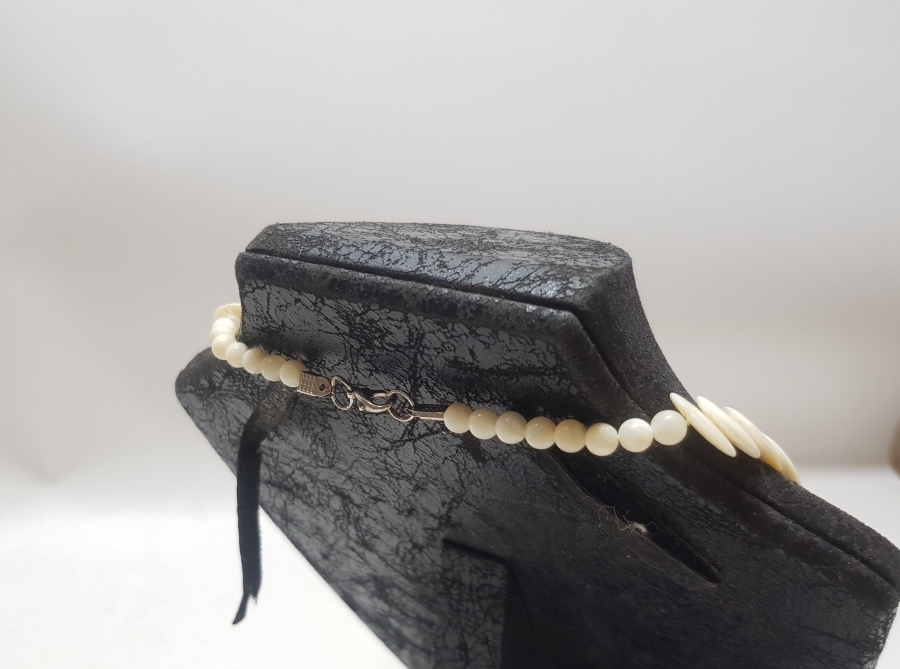 EL YAPIMI ANTİKA SEDEF GERDANLIK